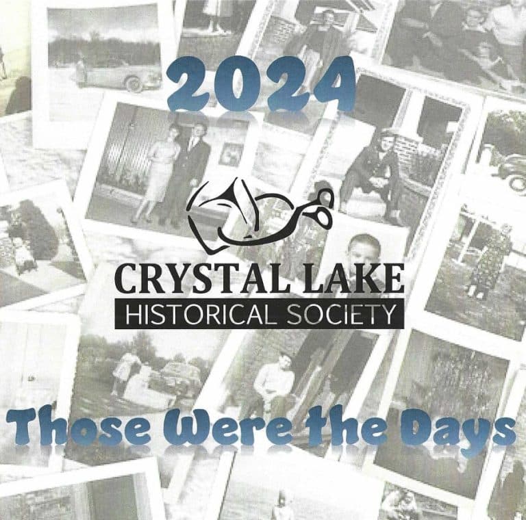 2024 “Those Were the Days” Calendar Crystal Lake Historical Society